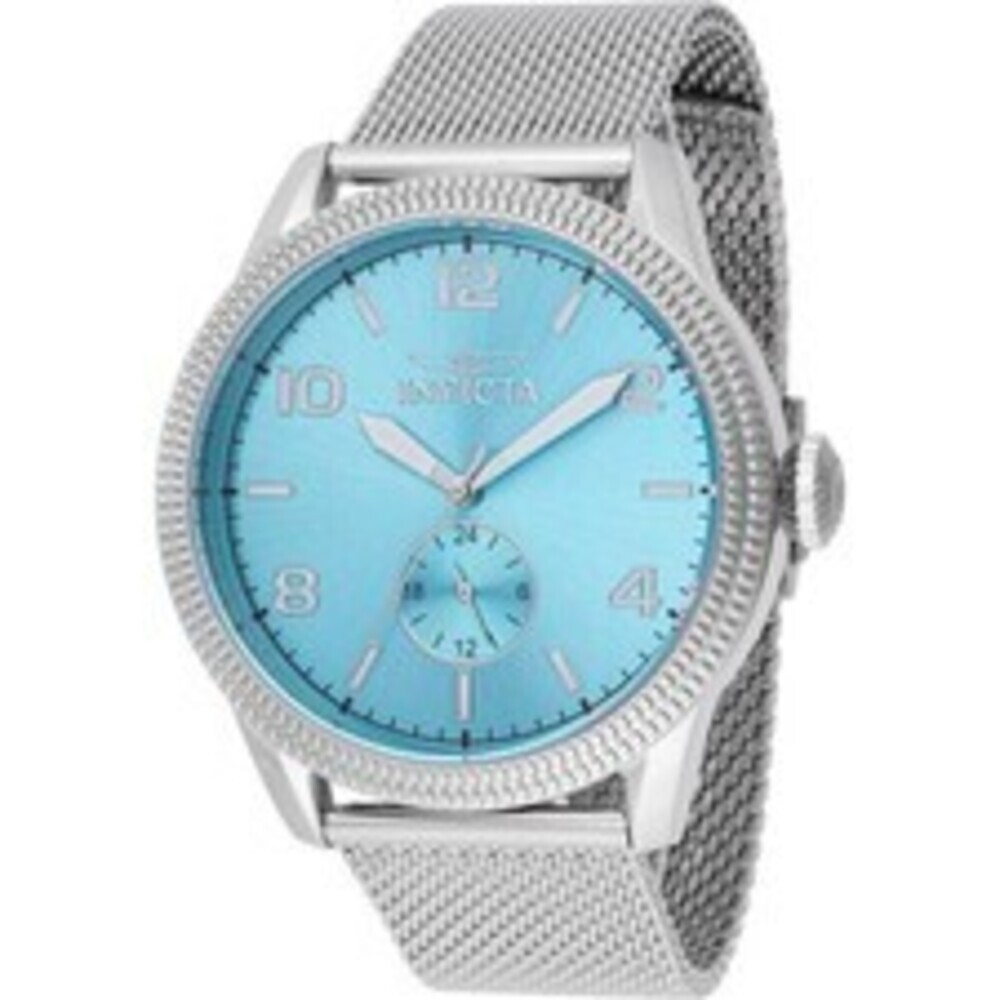 NWT Invicta 48914  Vintage | Quartz | Light Blue | Men's Watch